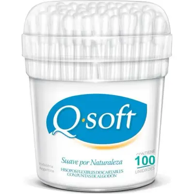Hisopos Q-Soft Pote x 100 Unidades
