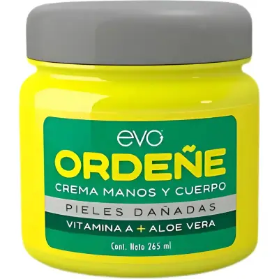 Crema Corporal Evo Ordeñe Natural Pote 265 ml