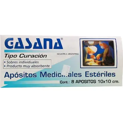 Apósito Quirúrgico Gasana 10x10 cm