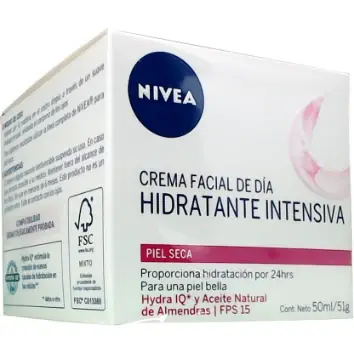 Crema Facial Nivea Hidratante Nutritiva de Día 50 ml