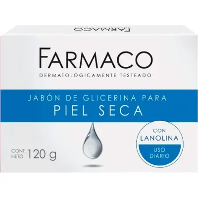 Jabón de Glicerina La Farmacó con Lanolina 120 g