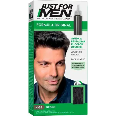 Shampoo Color Just For Men Negro