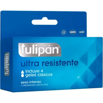 Preservativos Tulipán Ultra Resistente x12