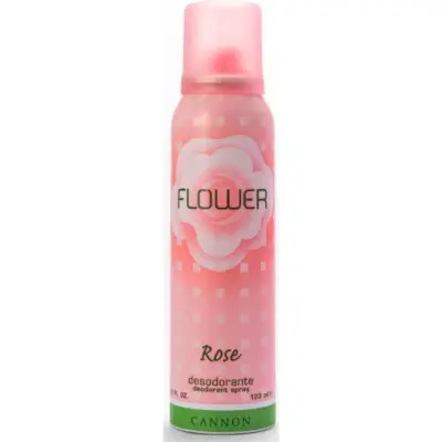 Desodorante Cannon Flower Rose 123 ml