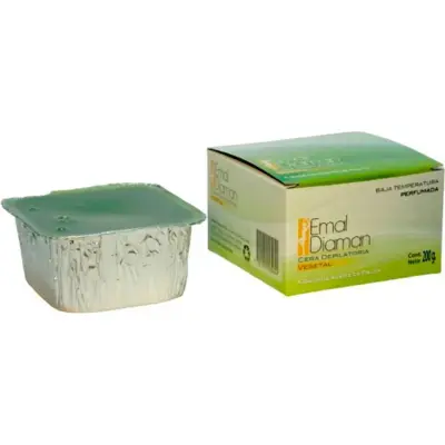 Cera Depilatoria Roll-On Repuesto Vegetal Emal Diamant 200 g