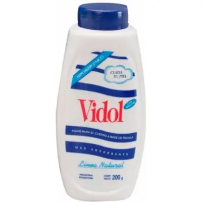 Polvo de Talco Vidol con Fécula 200 g