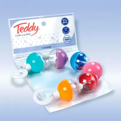Sonajero Cunero Sol Bebé Teddy