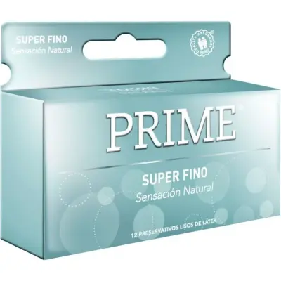 Preservativos Prime Superfino x12