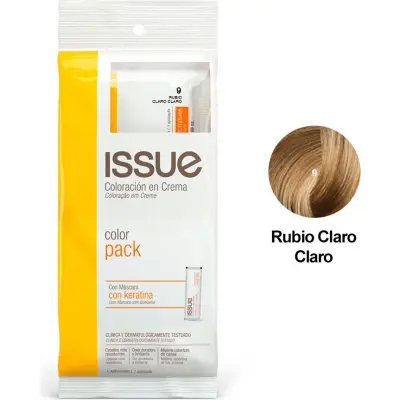Tintura Capilar Issue Color Pack + Keratina Tono 09