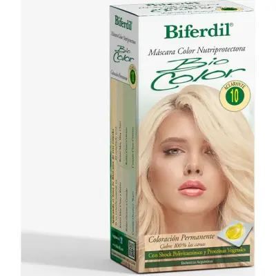 Tintura Capilar Biferdil Biocolor Tono 10