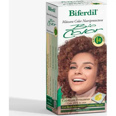 Tintura Capilar Biferdil Biocolor Tono 6.45