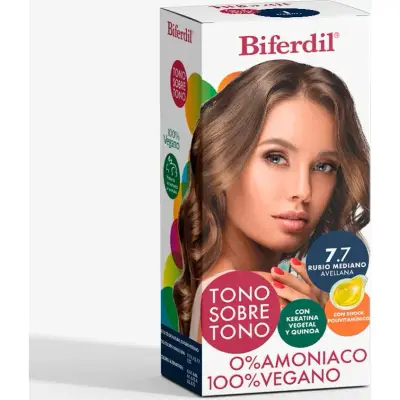 Kit de Coloración Biferdil Color Tono 7.7