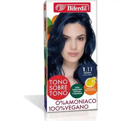 Kit de Coloración Capilar Biferdil Tono 1.11