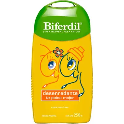 Acondicionador Biferdil Desenreda Niños 250 ml
