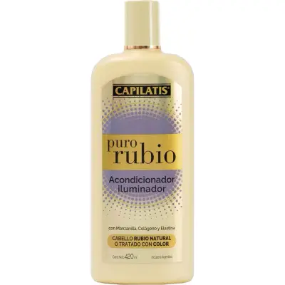 Acondicionador Capilatis Puro Rubio Iluminador 420 ml