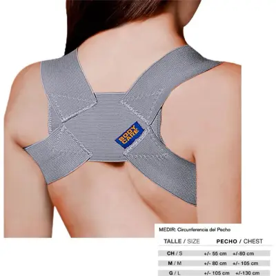 Faja Espaldar Elástica Body Care Talle 2