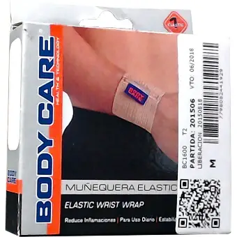 Muñequera Elástica Body Care Talle 2