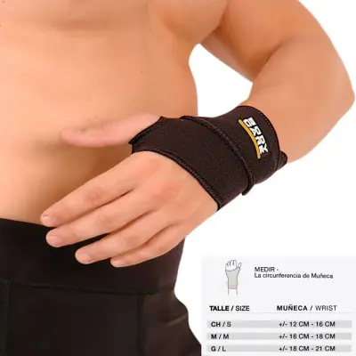 Muñequera Body Care con Dedo Libre Talle 1