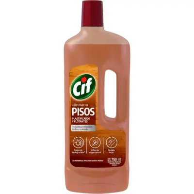 Limpiador de Pisos Plastificados Flotantes Cif Bioactive 750 ml