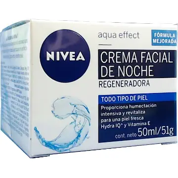 Crema Facial Nivea Hidratante Regeneradora Noche 50 ml