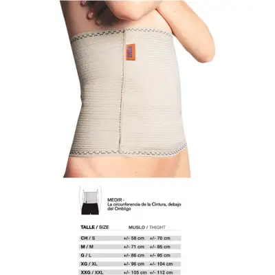 Faja Ortopédica Body Care Banda Compresiva 24 cm Talle 3