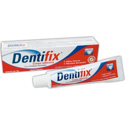Crema Adhesiva para Prótesis Dental Dentifix Extra Fuerte 40 g