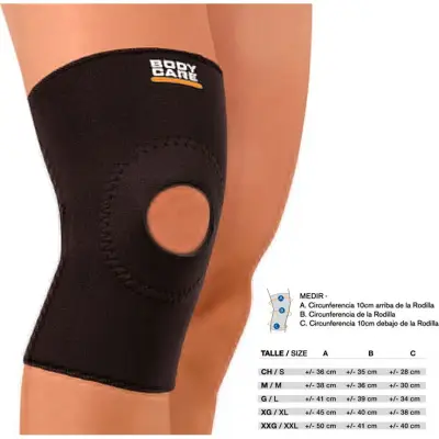 Rodillera Corta Body Care Talle 4