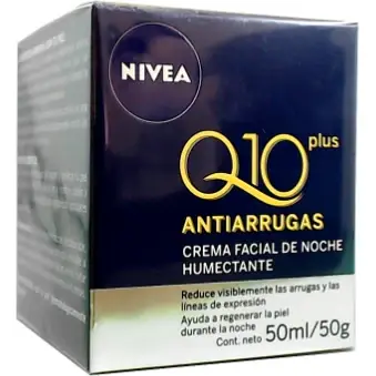 Crema Facial Nivea Visage Q10 Plus Noche 50 ml