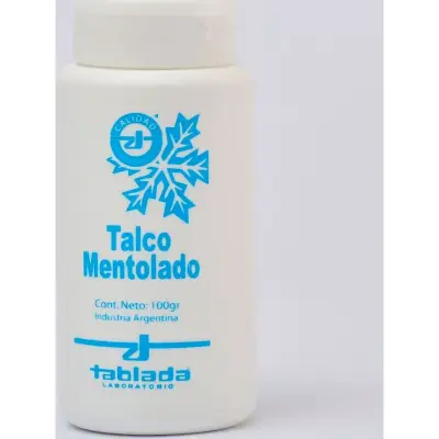 Talco Mentolado Tablada 100 g