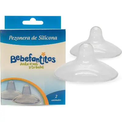 Pezoneras de Silicona Bebefantitos x2