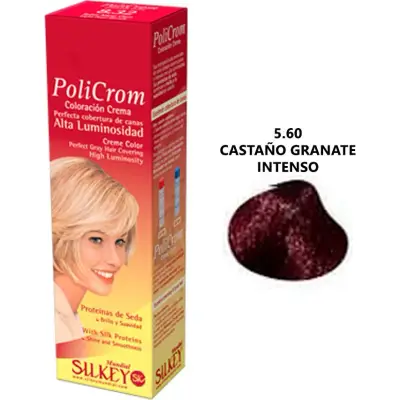 Tintura Capilar Silkey Policrom Tono 5.60 x 47 g