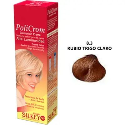 Tintura Capilar Silkey Policrom Tono 8.3 x 47 g