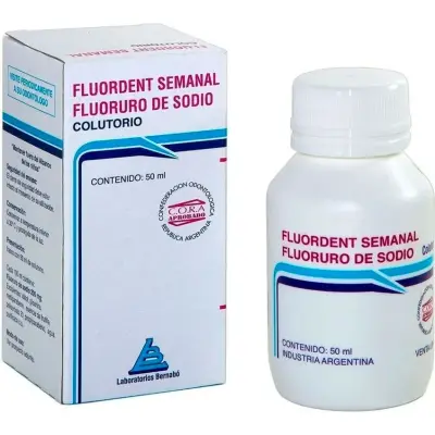 Colutorio Fluordent Semanal 50 ml
