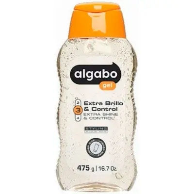 Gel Fijador Capilar Algabo Brillo & Control 475 g