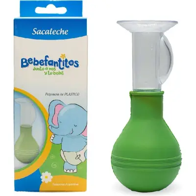 Sacaleche Manual Bebefantitos de Plástico