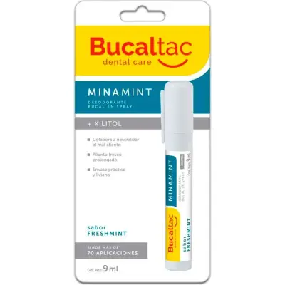 Spray Bucal Buco Tac Mini Mint Fresh Mint