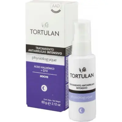 Crema Facial Tortulan Physio Antiarrugas de Noche 60 g