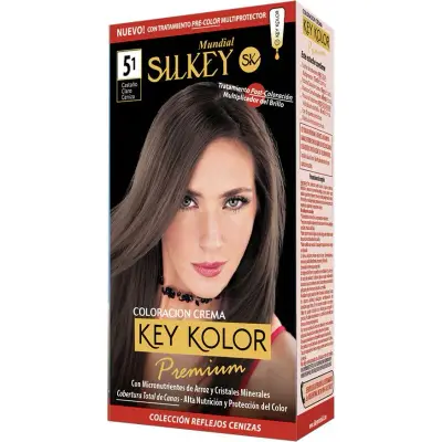 Tintura Capilar Silkey Key Color Premium Tono 5.1