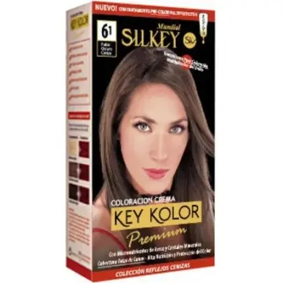 Tintura Capilar Silkey Key Color Premium Tono 6.1