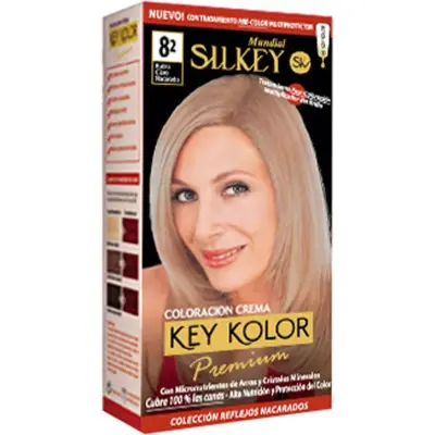 Tintura Capilar Silkey Key Color Premium Tono 8.2