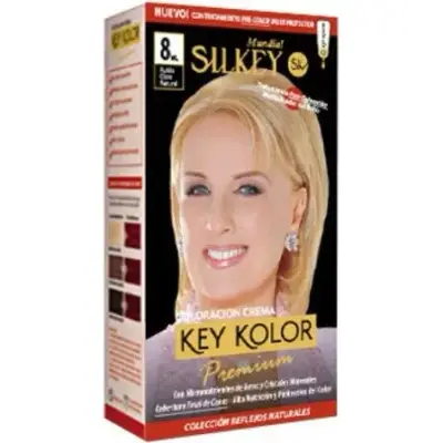 Tintura Capilar Silkey Key Color Premium Tono 8