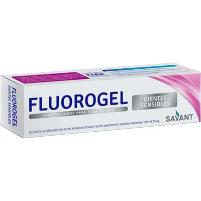 Gel Dental Fluorogel Dientes Sensibles Menta 60 g