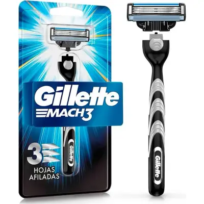 Máquina de Afeitar Gillette Mach3 x 1