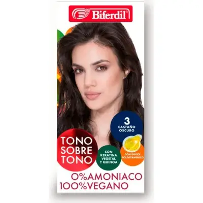 Kit de Coloración Capilar Biferdil Color Tono 3