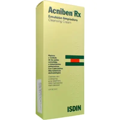 Emulsión Limpiadora Facial Isdin Acniben Teen Skin Repair 180 ml