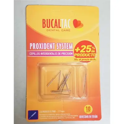 Cepillo de Dientes Interdental Bucal Tac Cilíndrico Extra Extra Fino