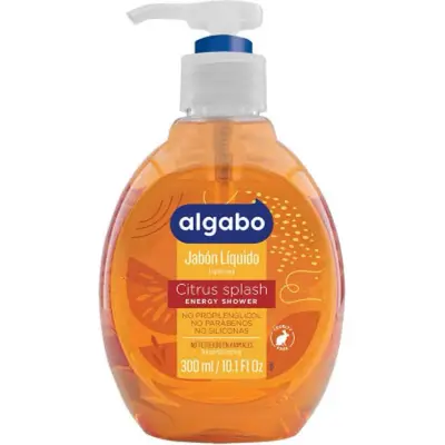 Jabón Líquido Algabo Citrus Splash 300 ml