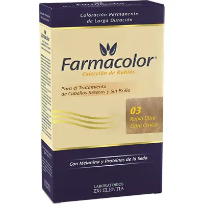 Kit de Coloración Farmacolor Tono 03 Rubio