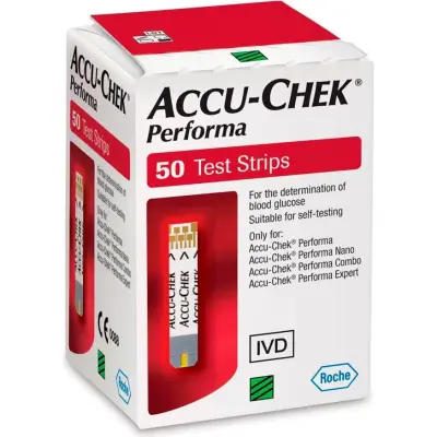 Tiras Reactivas Accu-Chek Performa x 50