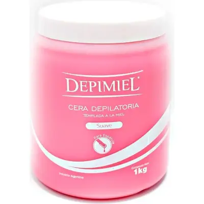 Cera Depilatoria Depimiel Descartable Suave 1 kg